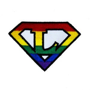 Rainbow Lesbian Pride Patch Embroidered Iron on